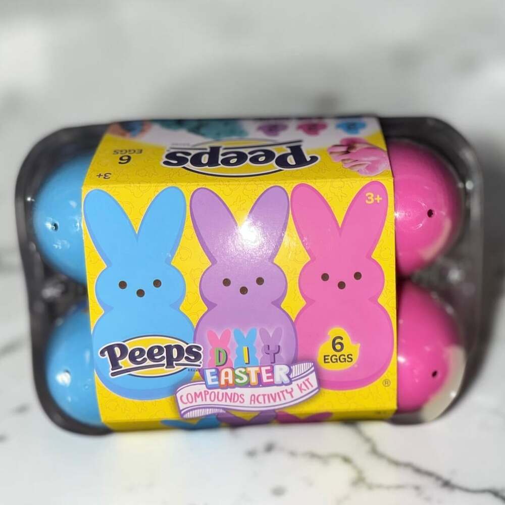 Peeps DIY Easter Compounds Activity Kit 6 Eggs New